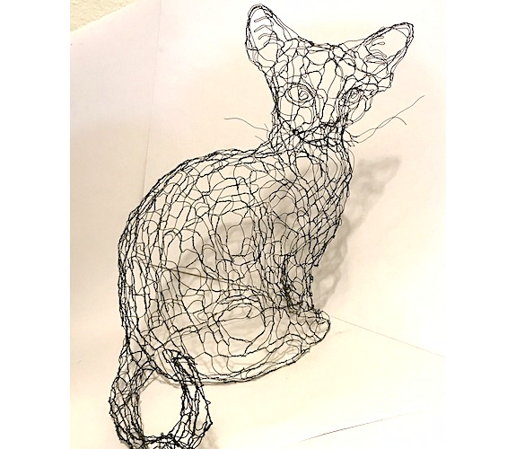 "Sitting Cat" - Elizabeth Berrien